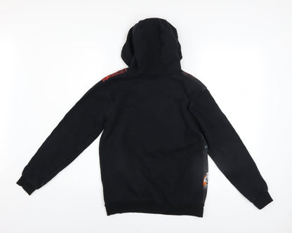 Boys UK Size 13-14 Years George Black Pullover Hoodie