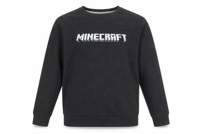 Next Boys Black Minecraft Pullover Sweatshirt 13 Years Regular Fit