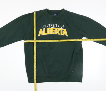 Mens UK Size M JPT Green Pullover Sweatshirt
