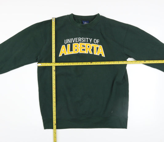Mens UK Size M JPT Green Pullover Sweatshirt