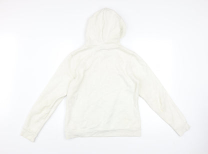 Womens UK Size M PUMA Ivory Pullover Hoodie