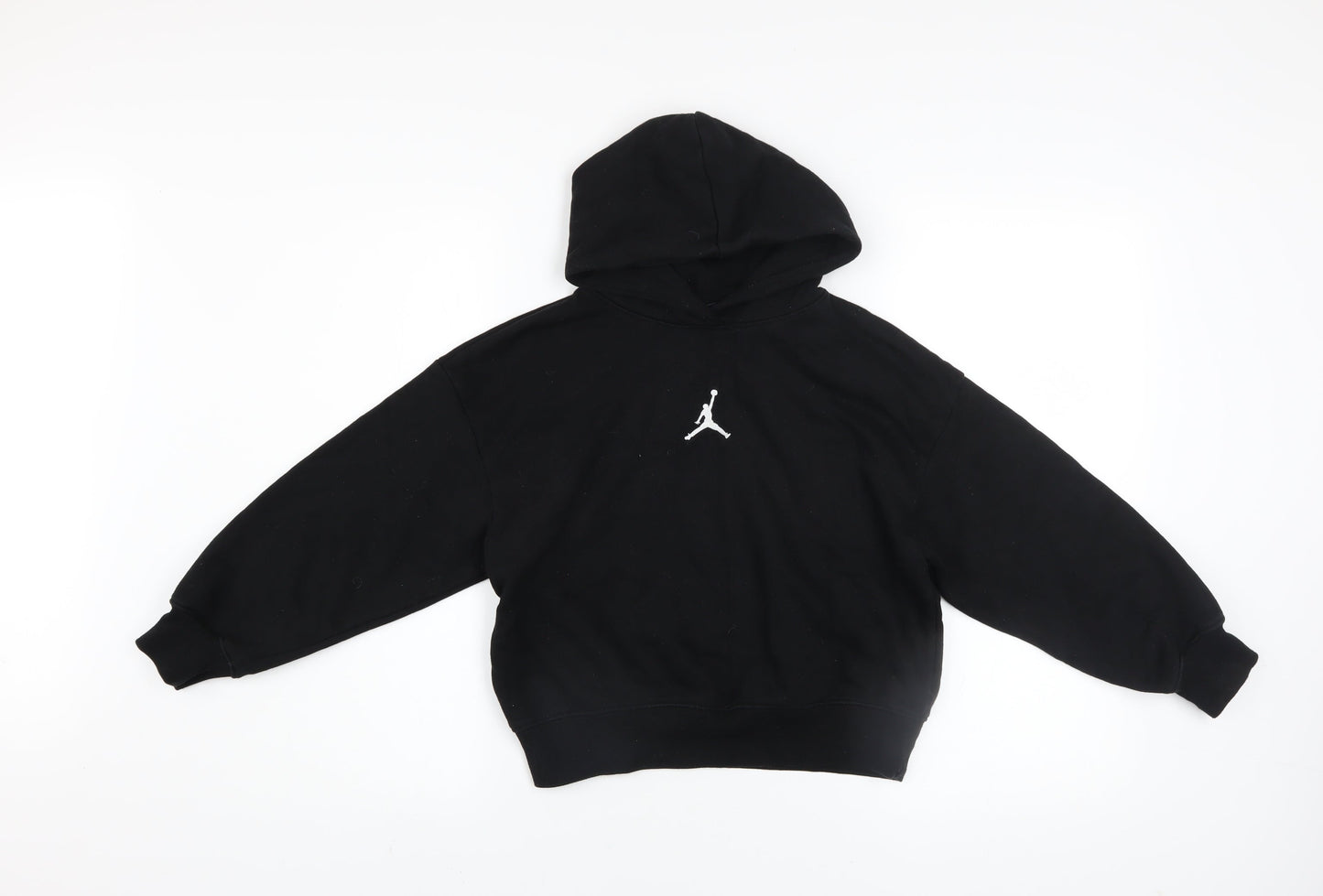 Boys UK Size 10-12 Years Jordan Black Pullover Hoodie