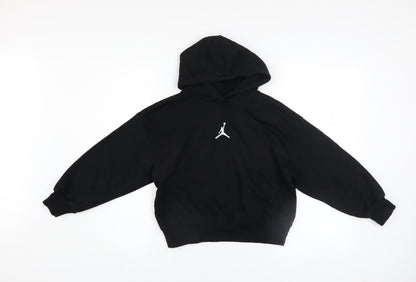 Boys UK Size 10-12 Years Jordan Black Pullover Hoodie