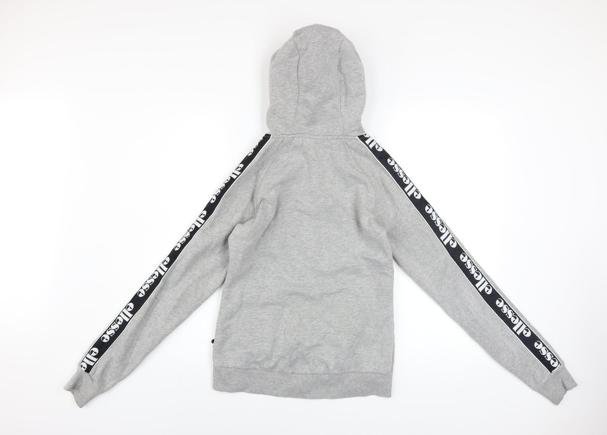 Womens UK Size 6 ellesse Grey Full Zip Hoodie