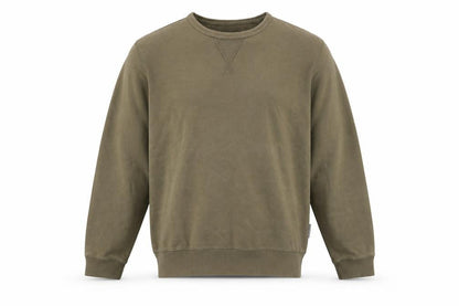 Mens UK Size L French Connection Green Pullover Sweatshirt