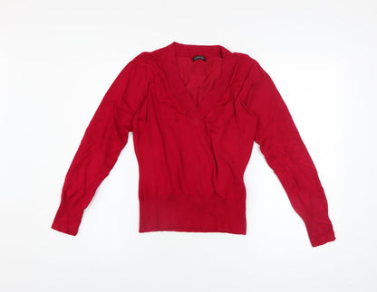 Womens UK Size 14 Florence & Fred Red Pullover Jumper