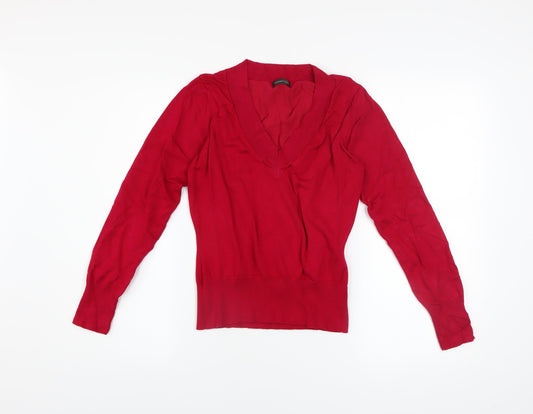 Womens UK Size 14 Florence & Fred Red Pullover Jumper