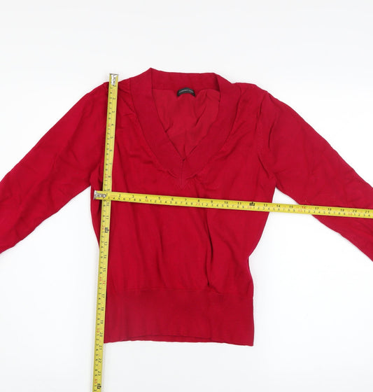 Womens UK Size 14 Florence & Fred Red Pullover Jumper