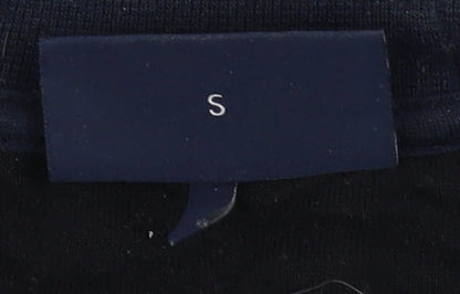 Mens UK Size S Armani Jeans Blue Pullover Sweatshirt