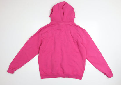 Womens UK Size L Acti Life Pink Pullover Hoodie