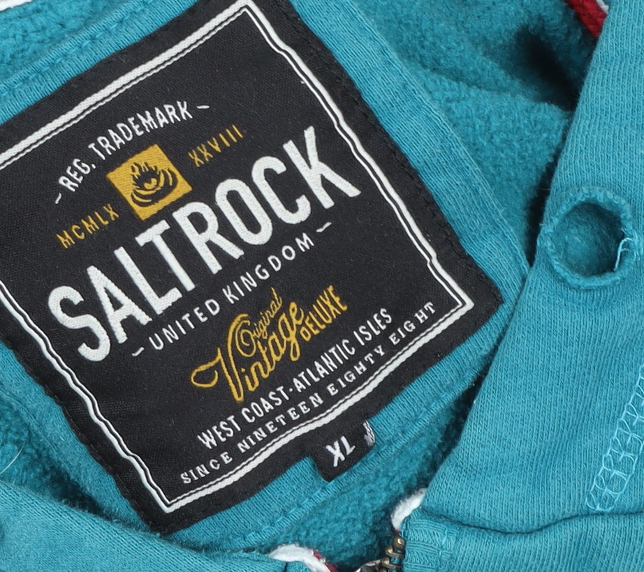Mens UK Size XL Saltrock Blue Basic Jacket
