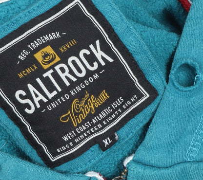 Mens UK Size XL Saltrock Blue Basic Jacket