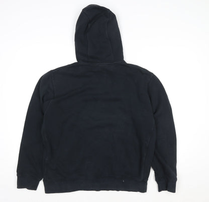 Mens UK Size M Nike Black Pullover Hoodie