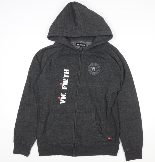 Mens UK Size XL Vic Firth Grey Basic Jacket