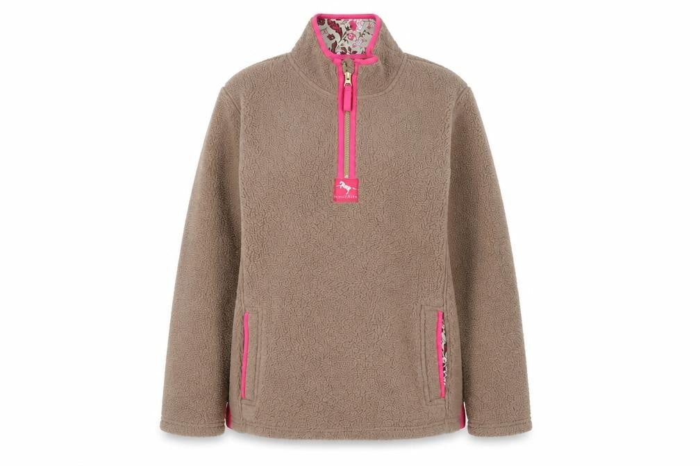 Womens UK Size L Crane Beige Pullover Sweatshirt