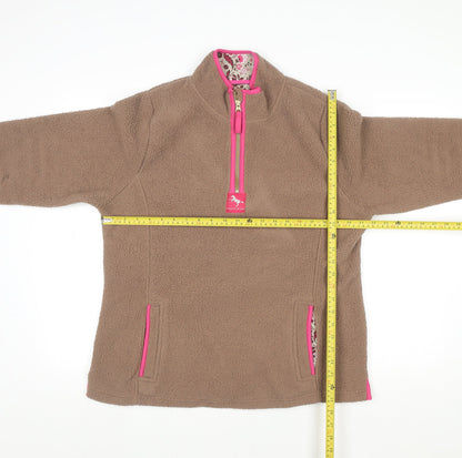 Womens UK Size L Crane Beige Pullover Sweatshirt