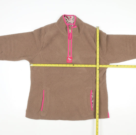 Womens UK Size L Crane Beige Pullover Sweatshirt