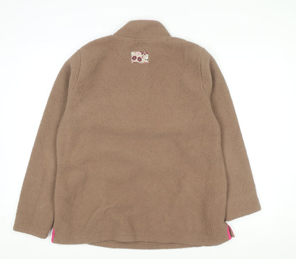 Womens UK Size L Crane Beige Pullover Sweatshirt