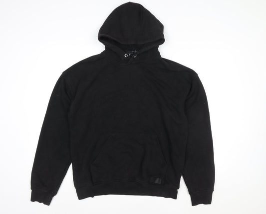 Womens UK Size M John Couture Black Pullover Hoodie