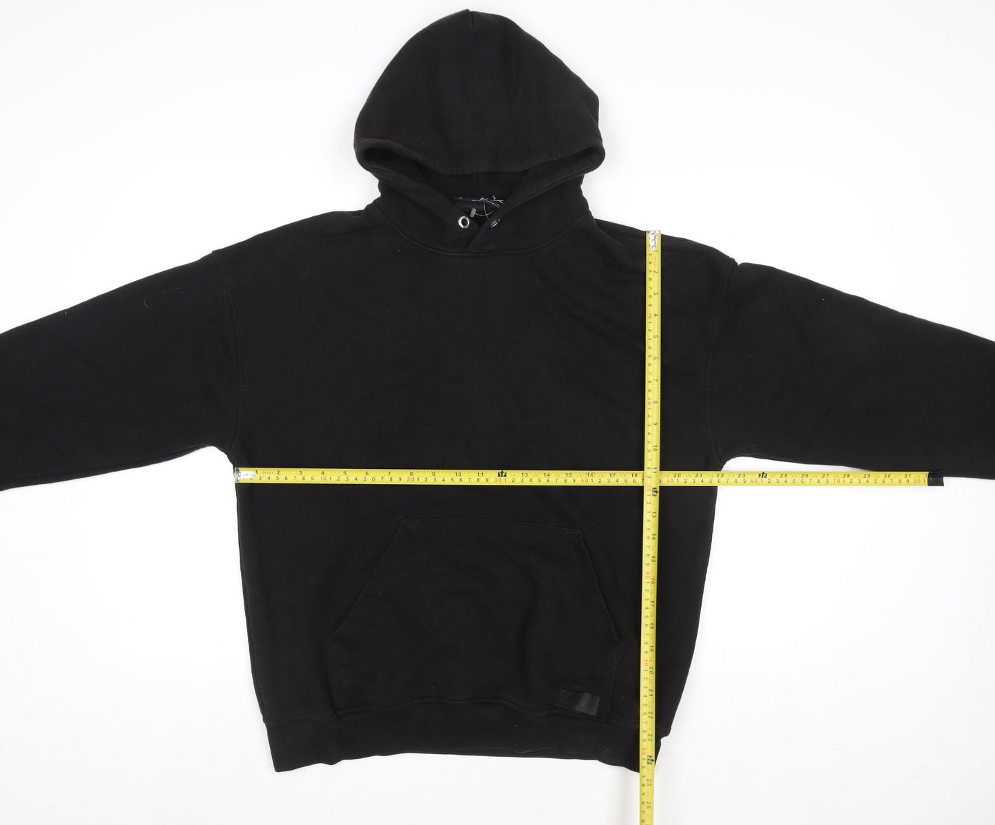 Womens UK Size M John Couture Black Pullover Hoodie