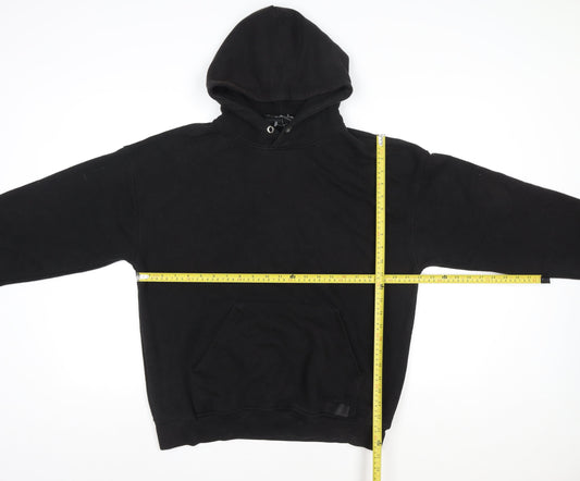 Womens UK Size M John Couture Black Pullover Hoodie