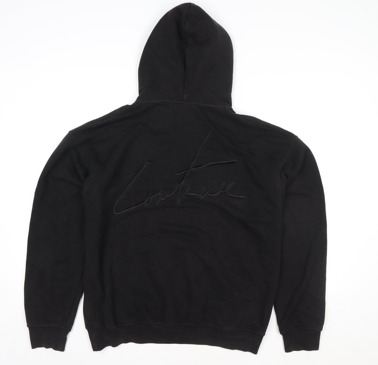 Womens UK Size M John Couture Black Pullover Hoodie