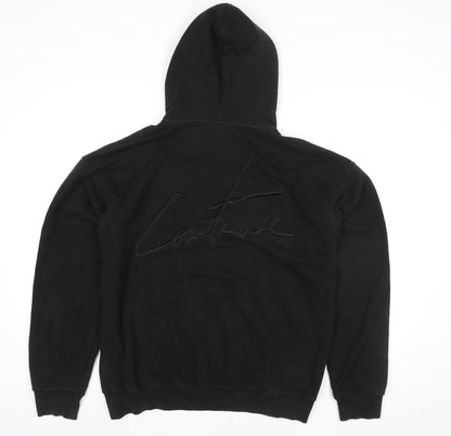 Womens UK Size M John Couture Black Pullover Hoodie