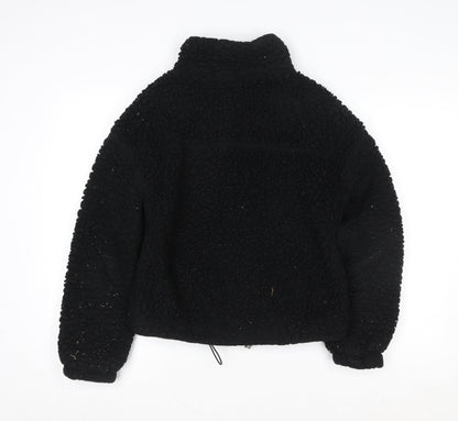 Womens UK Size S New Look Black Basic Jacket
