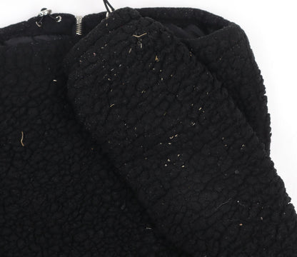 Womens UK Size S New Look Black Basic Jacket