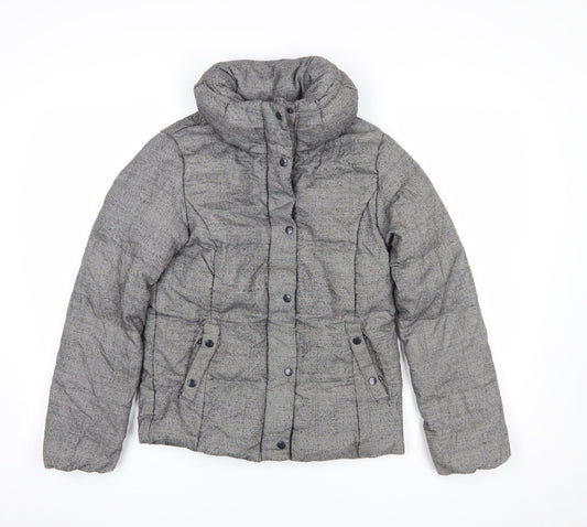 Mens UK Size XS Gap Grey Puffer Jacket