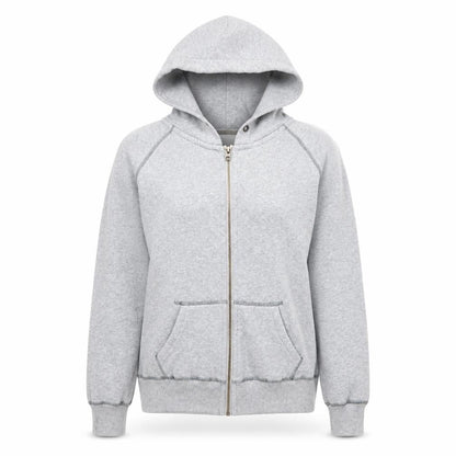 Womens UK Size 8 Jack Wills Grey Basic Jacket