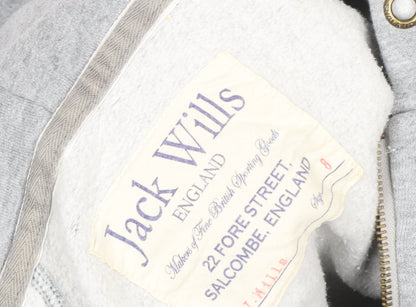 Womens UK Size 8 Jack Wills Grey Basic Jacket