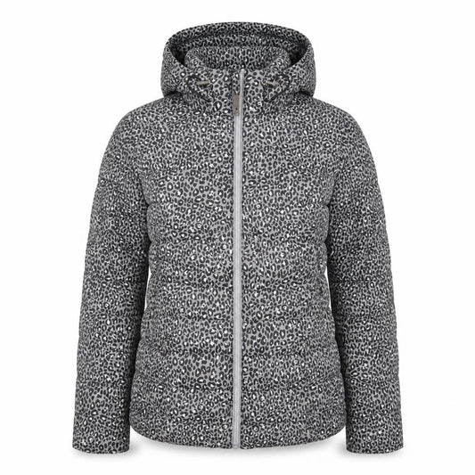 Womens UK Size 8 F&F Grey Puffer Jacket