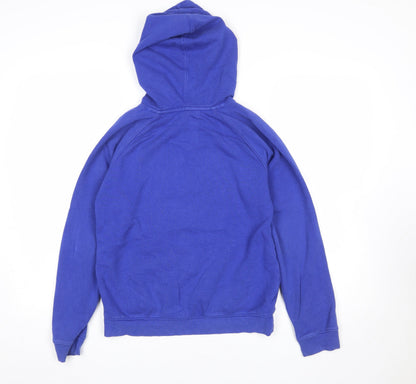 Boys UK Size 13-14 Years Under armour Blue Pullover Hoodie