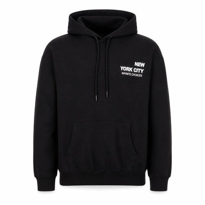 Mens UK Size XS Styli Black Pullover Hoodie