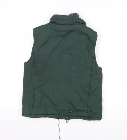 Editions Green Women's Size 12 Padded Bodywarmer Waistcoat