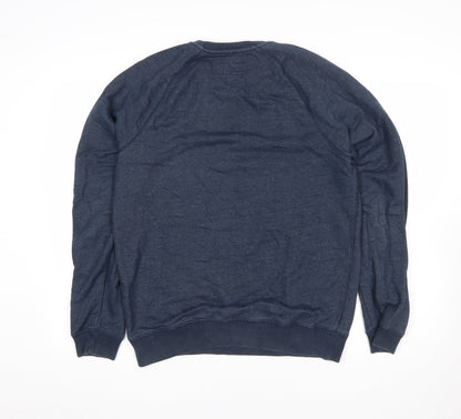 Womens UK Size M Jack Wills Blue Pullover Sweatshirt