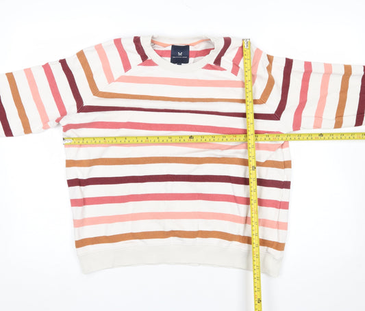 Womens UK Size 14 Crew Clothing Company Multicoloured Pullover Sweatshirt