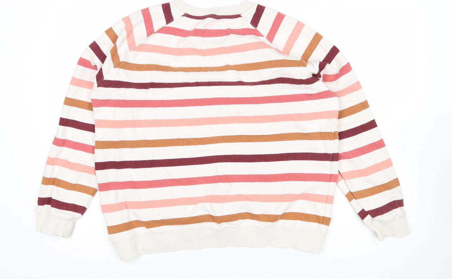 Womens UK Size 14 Crew Clothing Company Multicoloured Pullover Sweatshirt