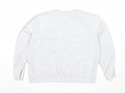 Womens UK Size XL French Connection Grey Pullover Sweatshirt