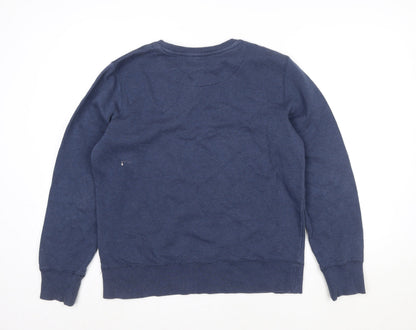 Womens UK Size M Nike Blue Pullover Sweatshirt