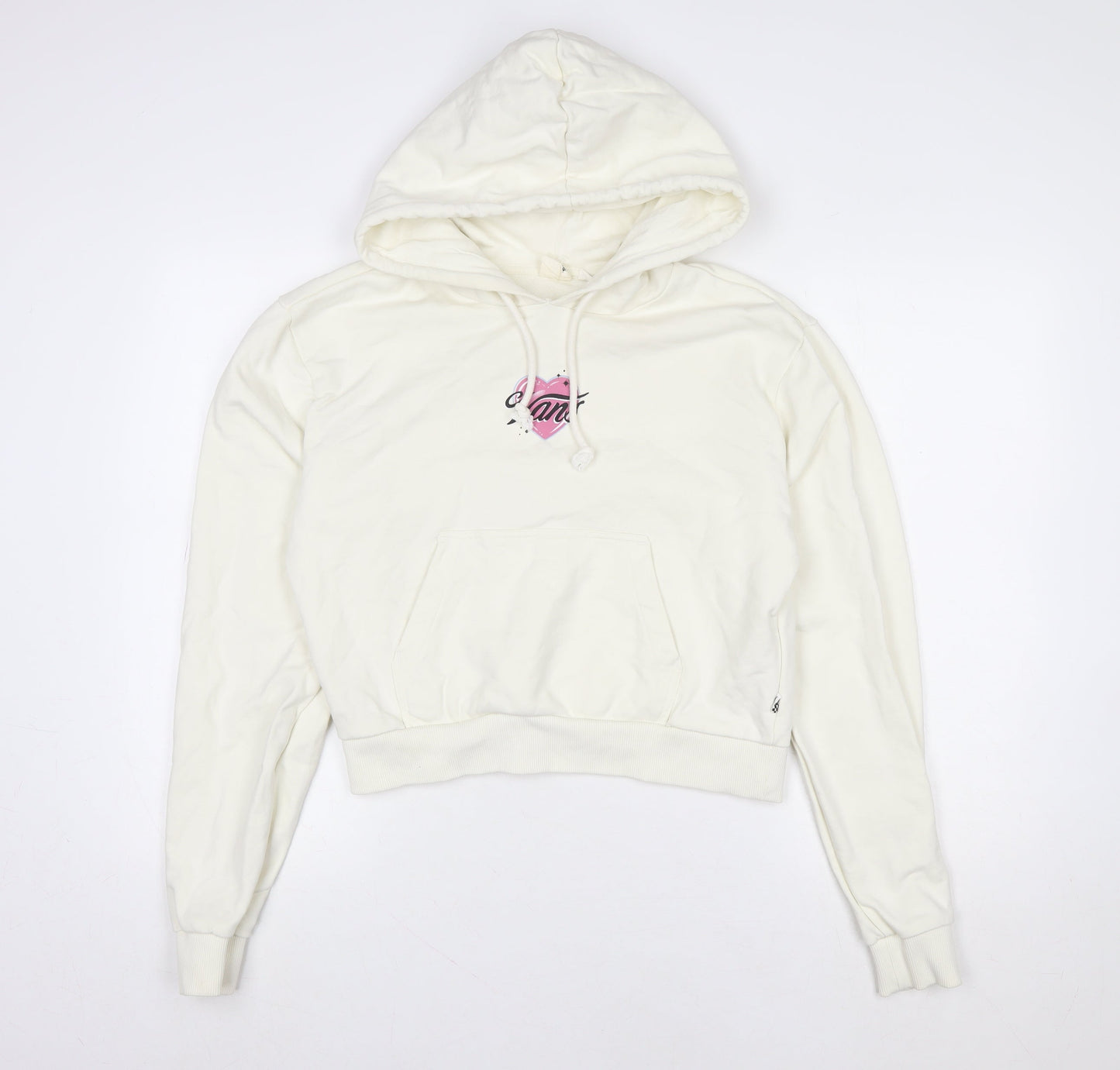 Womens UK Size S VANS Ivory Pullover Hoodie