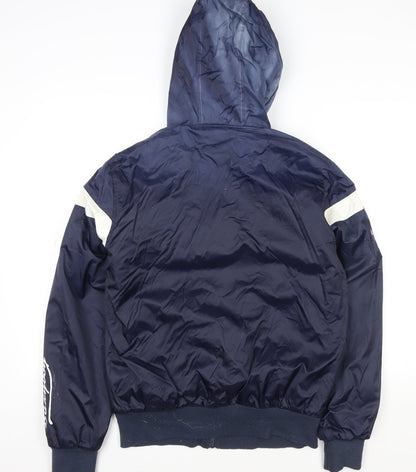 Unisex Adults UK Size L Baxyboy Blue Windbreaker Coat