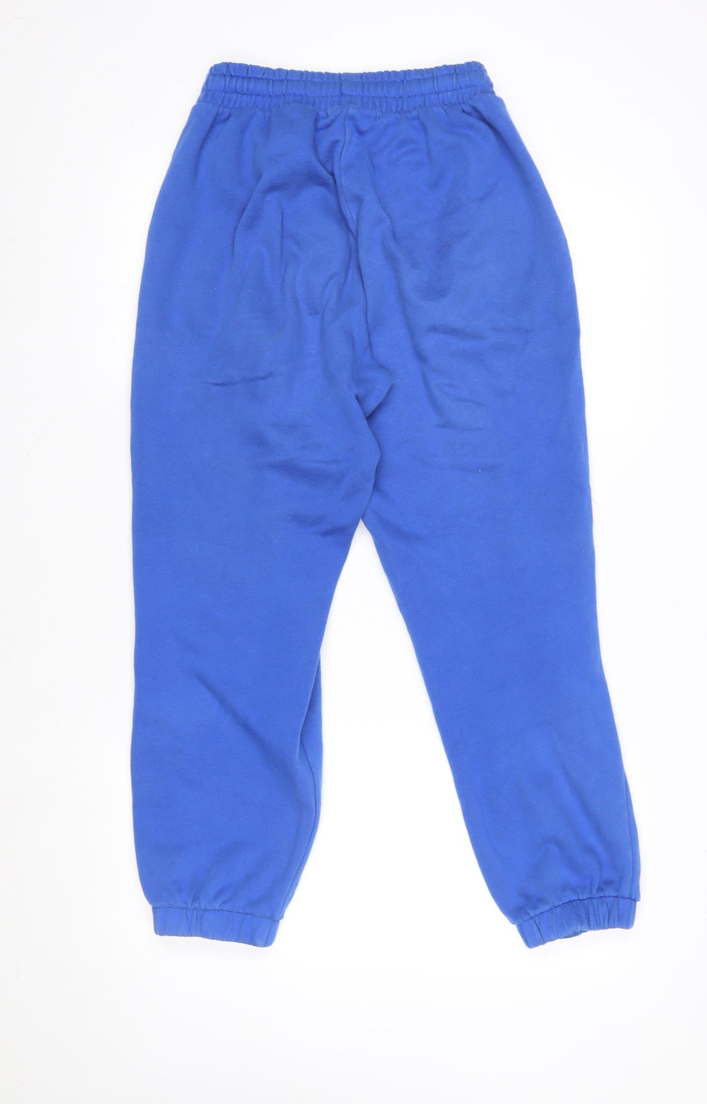Womens UK Size M Pull & Bear Relaxed Fit Jogger Blue Trousers