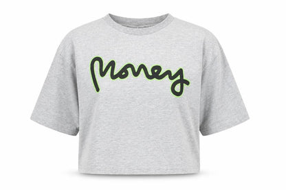 Boys UK Size 11-12 Years Money Grey Basic T-Shirt
