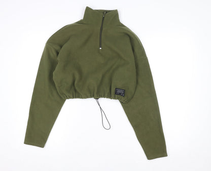 Womens UK Size XS Urban Outfitters Green Pullover Sweatshirt