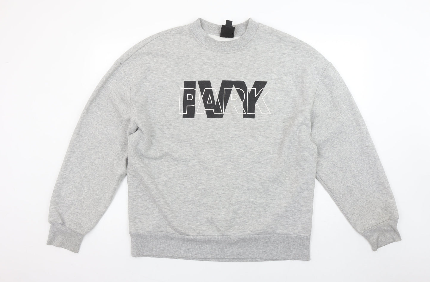Unisex Adults UK Size M IVY PARK Grey Pullover Sweatshirt