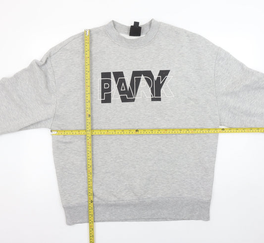 Unisex Adults UK Size M IVY PARK Grey Pullover Sweatshirt