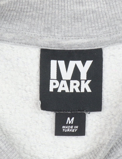 Unisex Adults UK Size M IVY PARK Grey Pullover Sweatshirt
