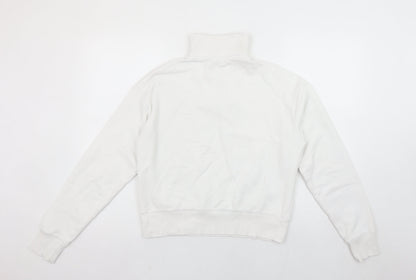 Womens UK Size S Champion White Pullover Sweatshirt